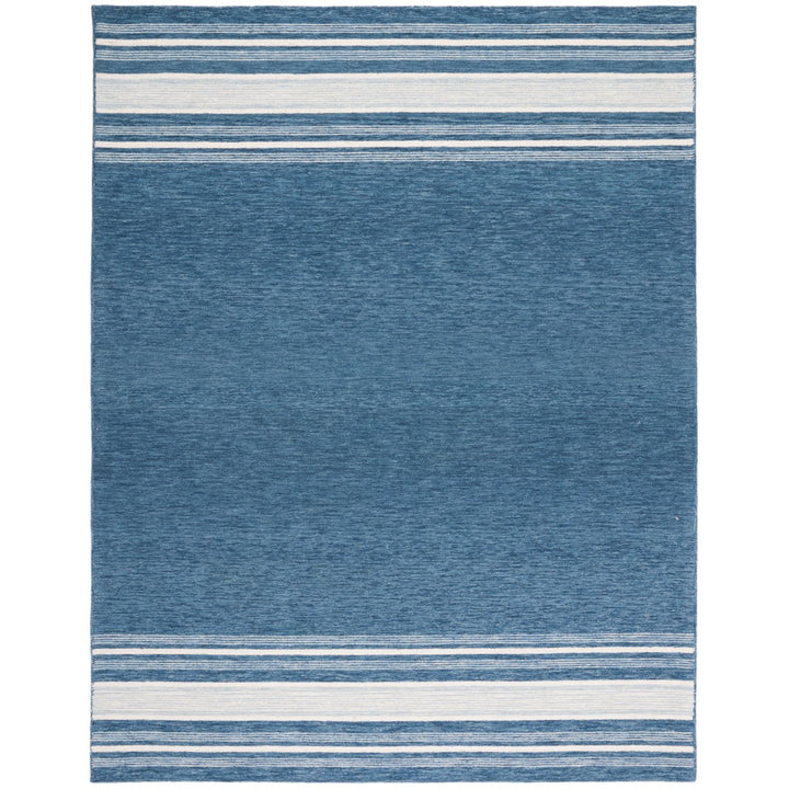 SAFAVIEH Metro MET602M Handmade Blue / Ivory Rug Image 1