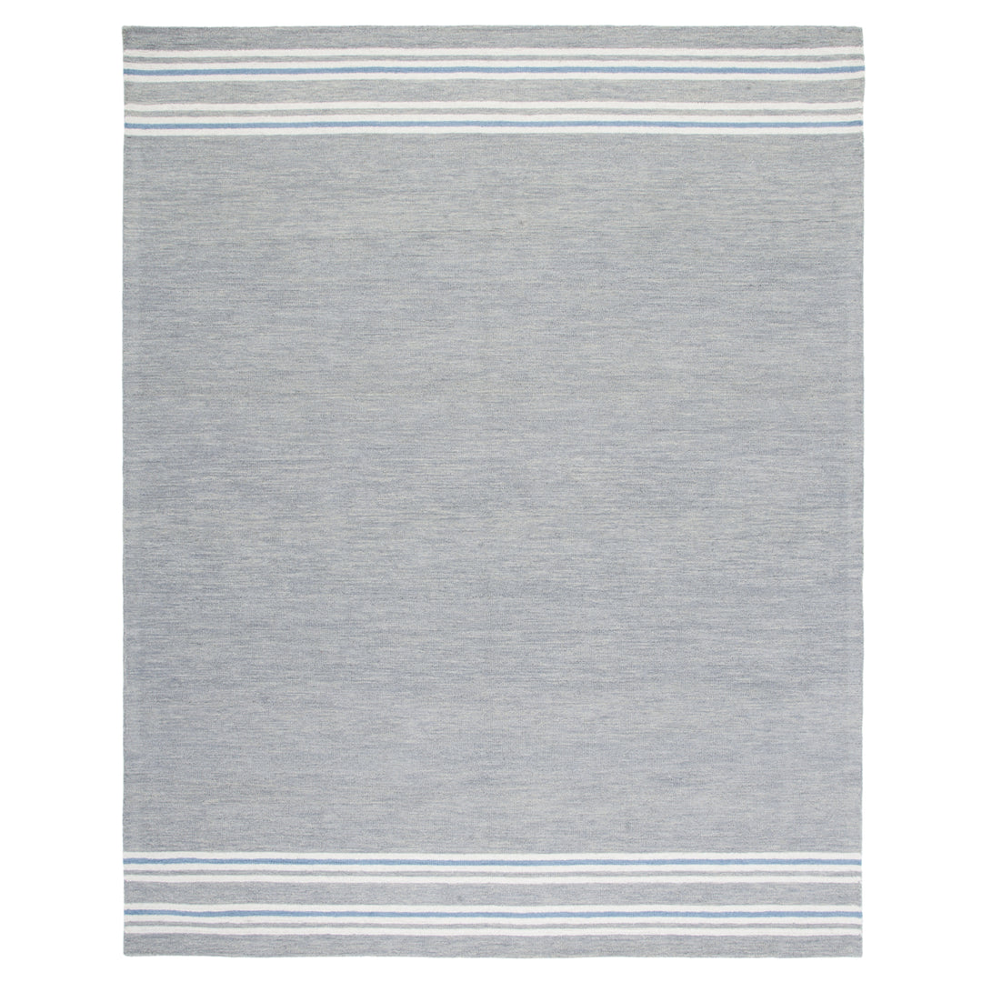 SAFAVIEH Metro Collection MET603F Handmade Grey/Blue Rug Image 1