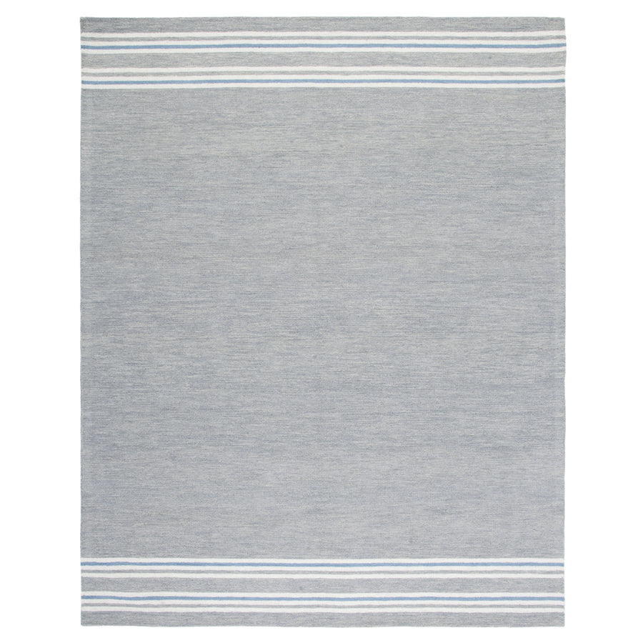 SAFAVIEH Metro Collection MET603F Handmade Grey/Blue Rug Image 1