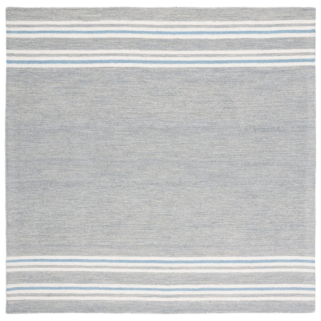 SAFAVIEH Metro Collection MET603F Handmade Grey/Blue Rug Image 1