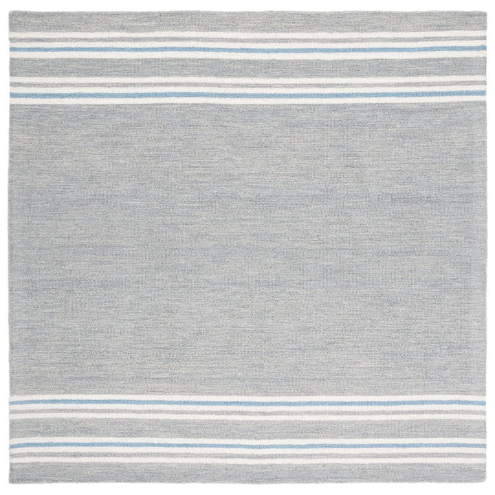 SAFAVIEH Metro Collection MET603F Handmade Grey/Blue Rug Image 1