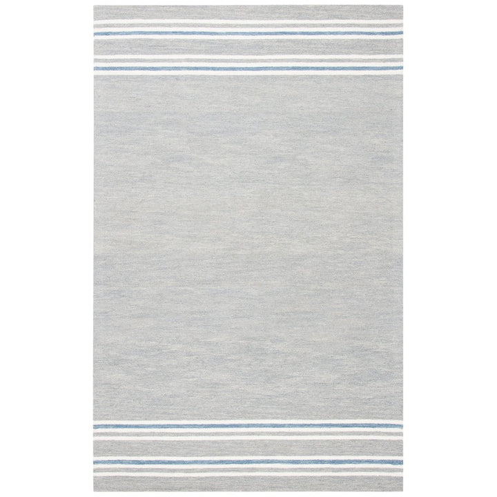 SAFAVIEH Metro Collection MET603F Handmade Grey/Blue Rug Image 1