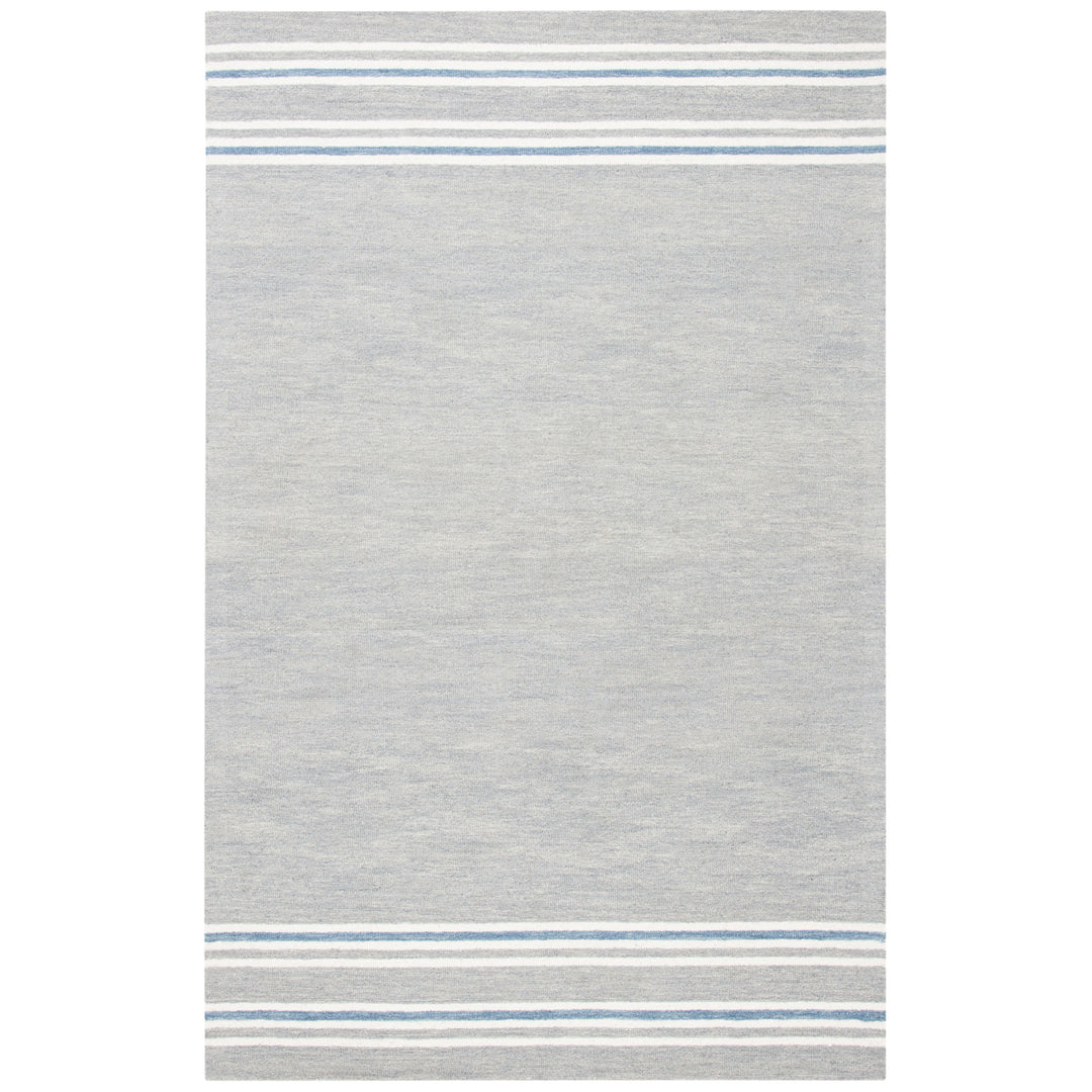 SAFAVIEH Metro Collection MET603F Handmade Grey/Blue Rug Image 8