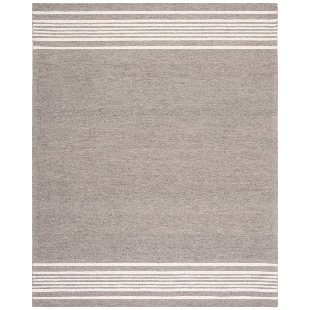 SAFAVIEH Metro MET606H Handmade Charcoal / Ivory Rug Image 1