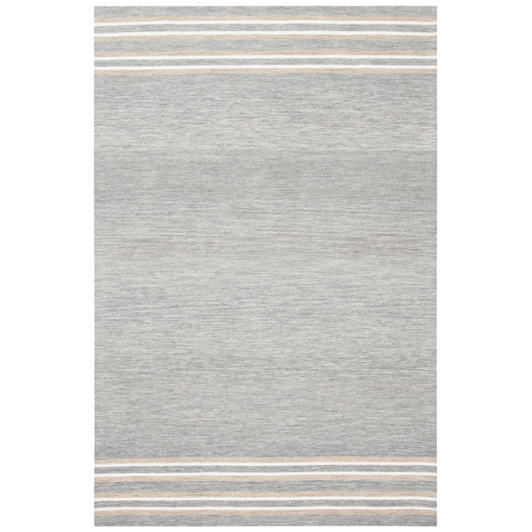 SAFAVIEH Metro MET603G Handmade Grey / Brown Rug Image 1