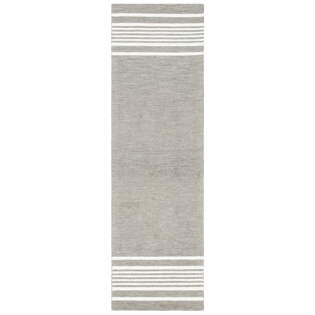 SAFAVIEH Metro MET606H Handmade Charcoal / Ivory Rug Image 3