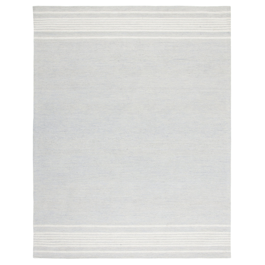 SAFAVIEH Metro MET606F Handmade Grey / Ivory Rug Image 1