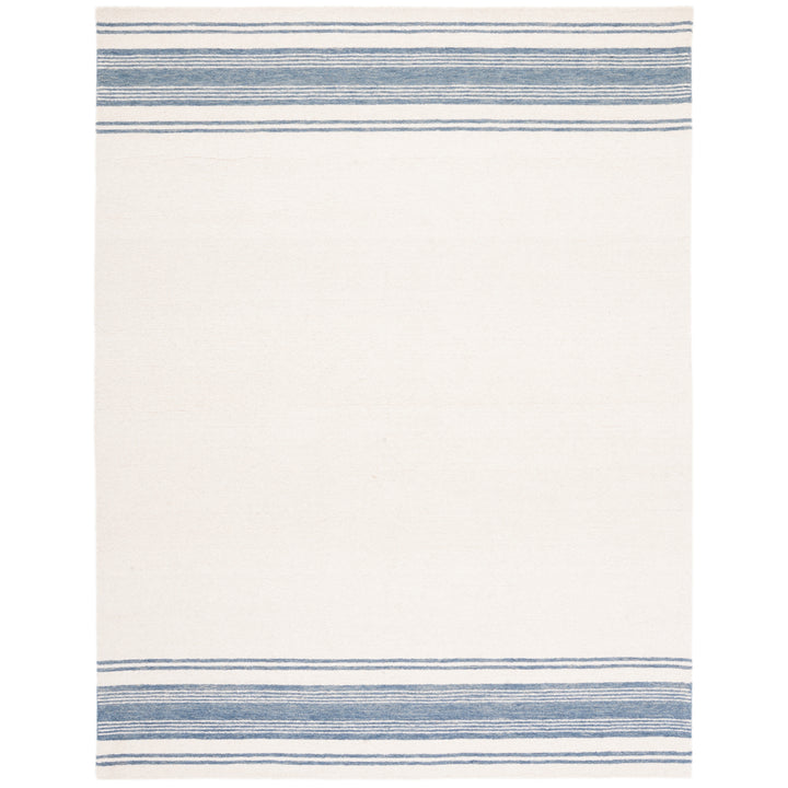 SAFAVIEH Metro MET608A Handmade Ivory / Blue Rug Image 1