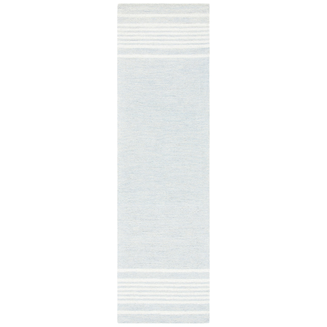 SAFAVIEH Metro MET606F Handmade Grey / Ivory Rug Image 3