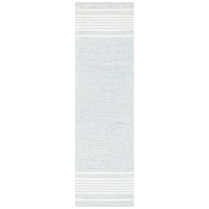 SAFAVIEH Metro MET606F Handmade Grey / Ivory Rug Image 3