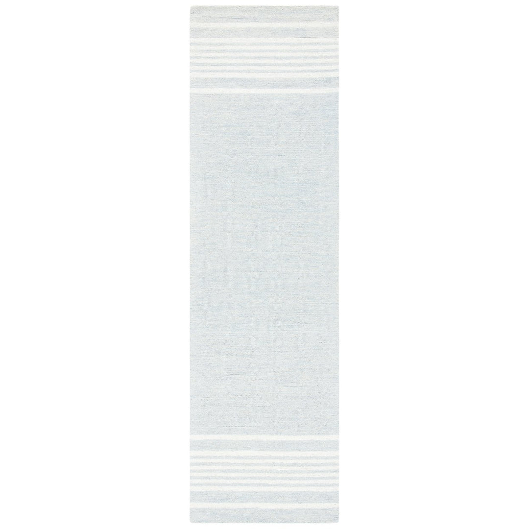 SAFAVIEH Metro MET606F Handmade Grey / Ivory Rug Image 1