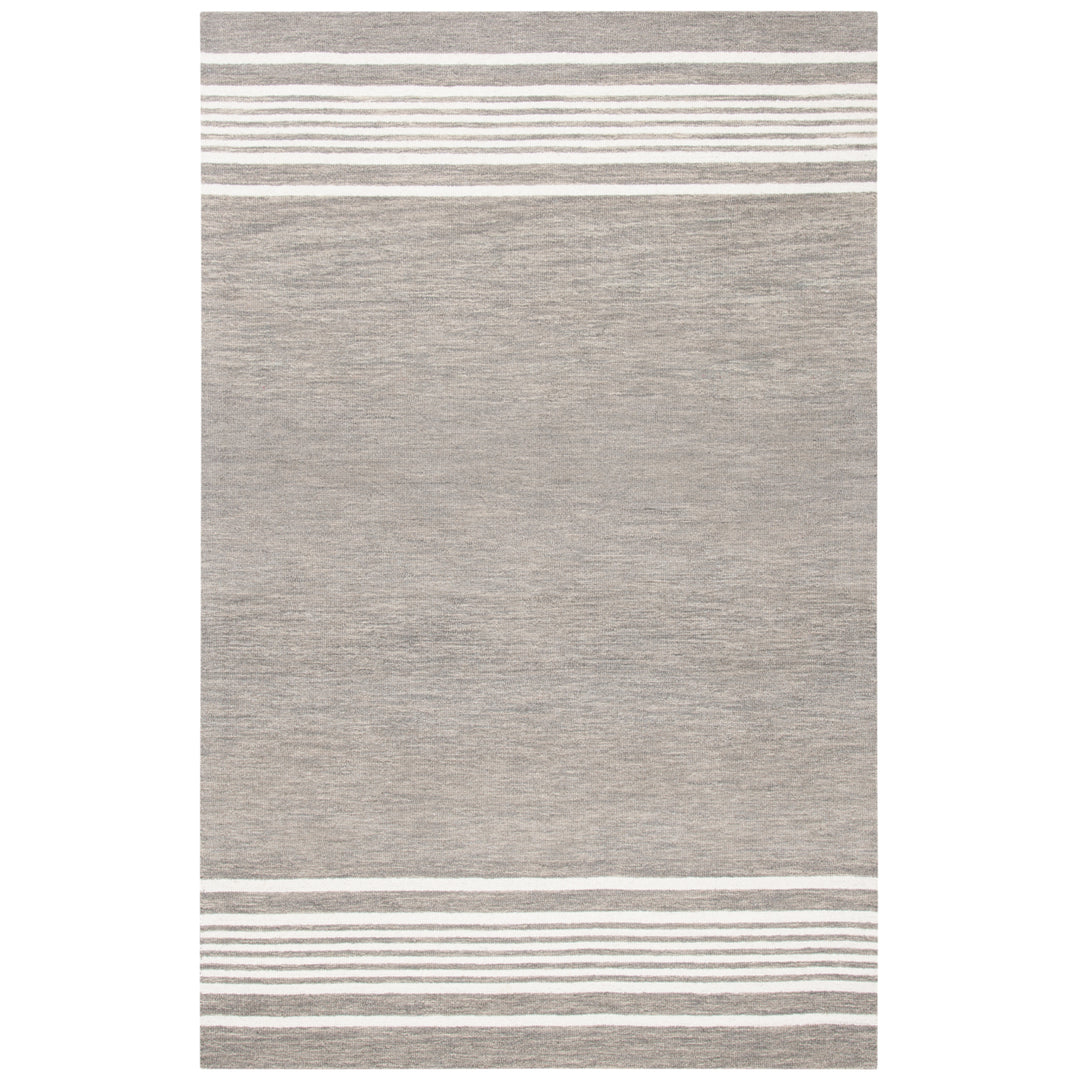 SAFAVIEH Metro MET606H Handmade Charcoal / Ivory Rug Image 7