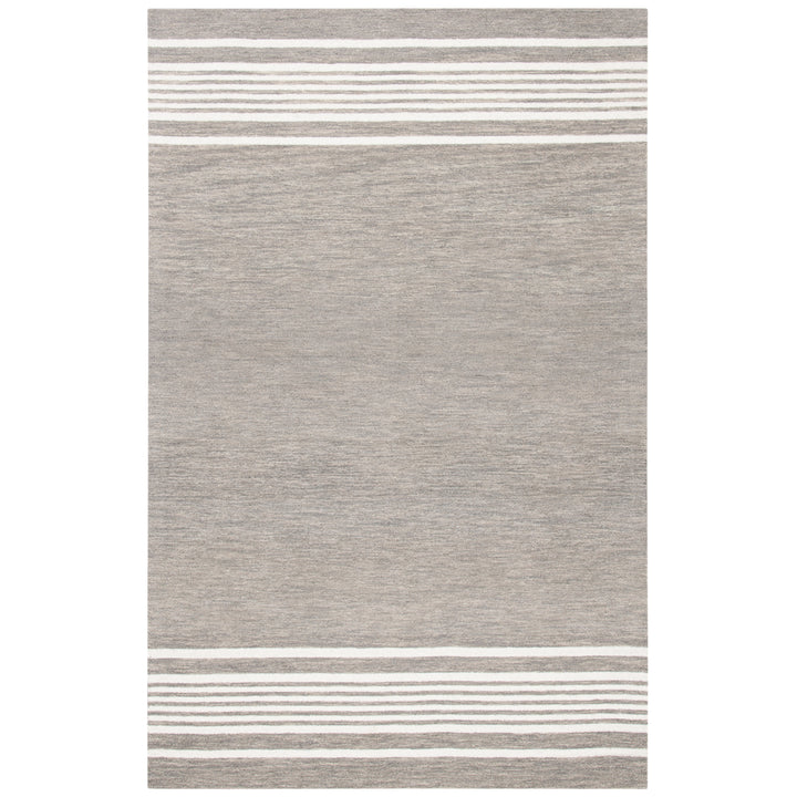 SAFAVIEH Metro MET606H Handmade Charcoal / Ivory Rug Image 7