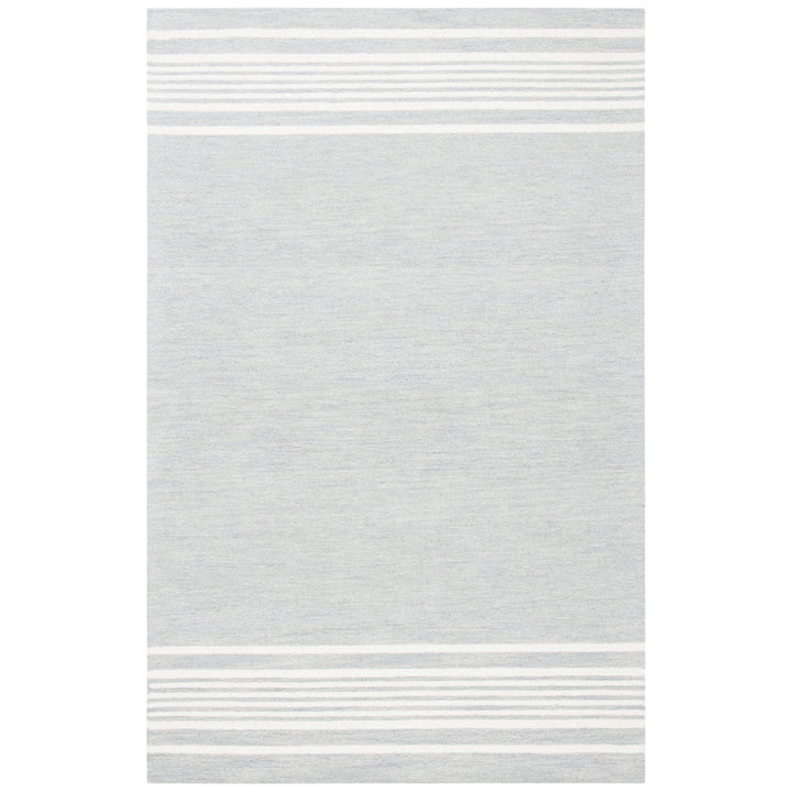 SAFAVIEH Metro MET606F Handmade Grey / Ivory Rug Image 8