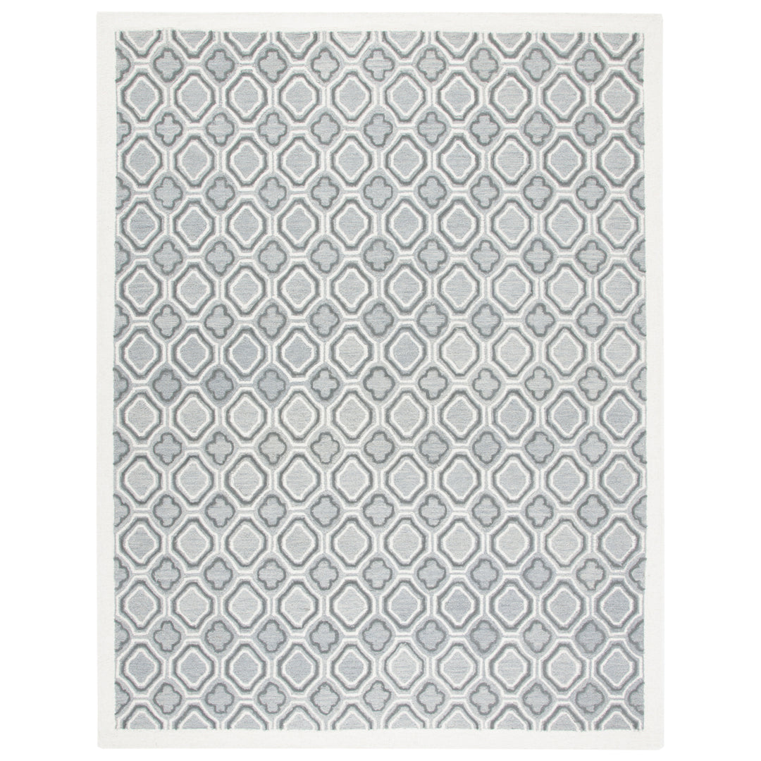 SAFAVIEH Metro MET701A Handmade Ivory / Grey Rug Image 1