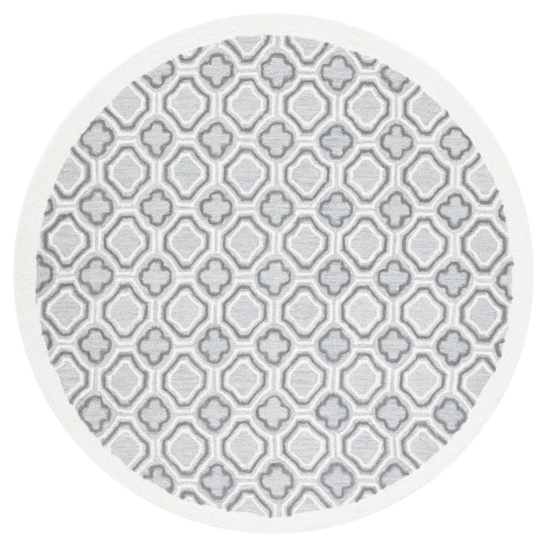 SAFAVIEH Metro MET701A Handmade Ivory / Grey Rug Image 1