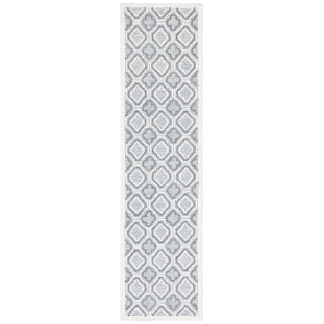 SAFAVIEH Metro MET701A Handmade Ivory / Grey Rug Image 5