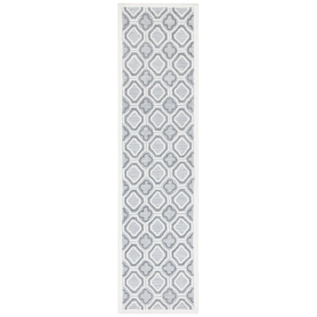 SAFAVIEH Metro MET701A Handmade Ivory / Grey Rug Image 1