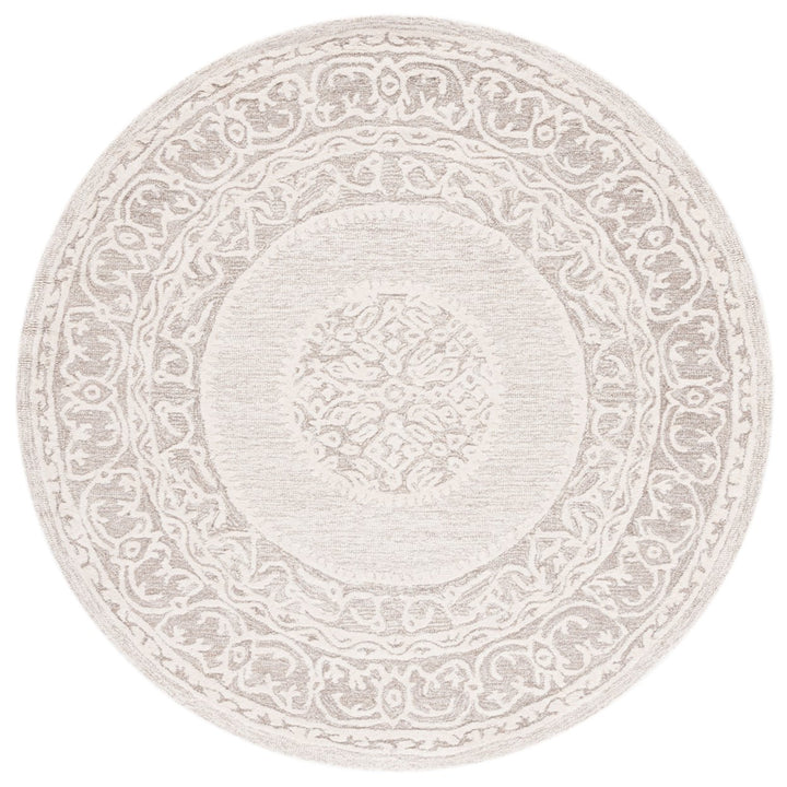 SAFAVIEH Metro MET706F Handmade Ivory / Grey Rug Image 1