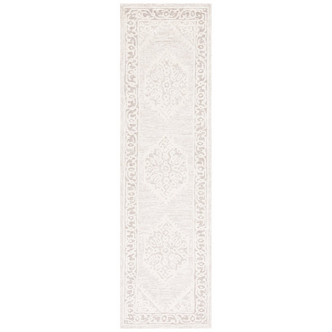 SAFAVIEH Metro MET706F Handmade Ivory / Grey Rug Image 5