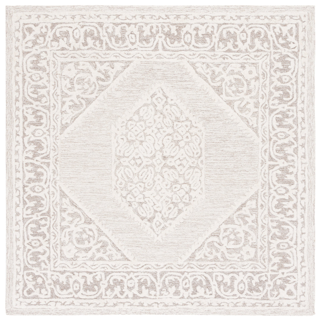 SAFAVIEH Metro MET706F Handmade Ivory / Grey Rug Image 6