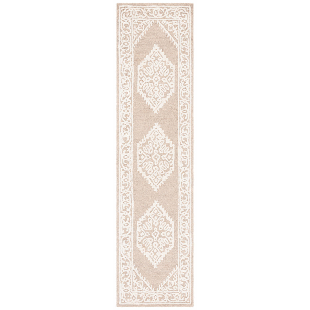 SAFAVIEH Metro MET706T Handmade Ivory / Brown Rug Image 5