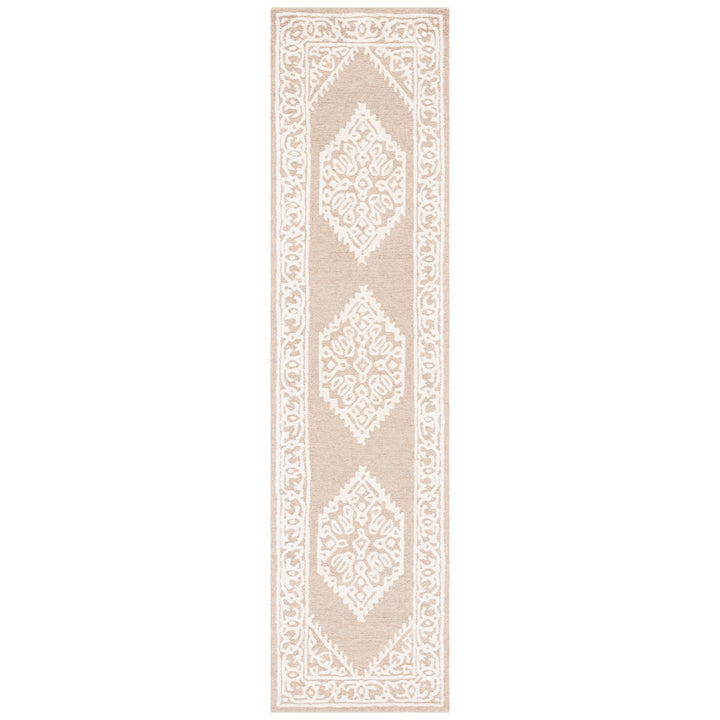 SAFAVIEH Metro MET706T Handmade Ivory / Brown Rug Image 5