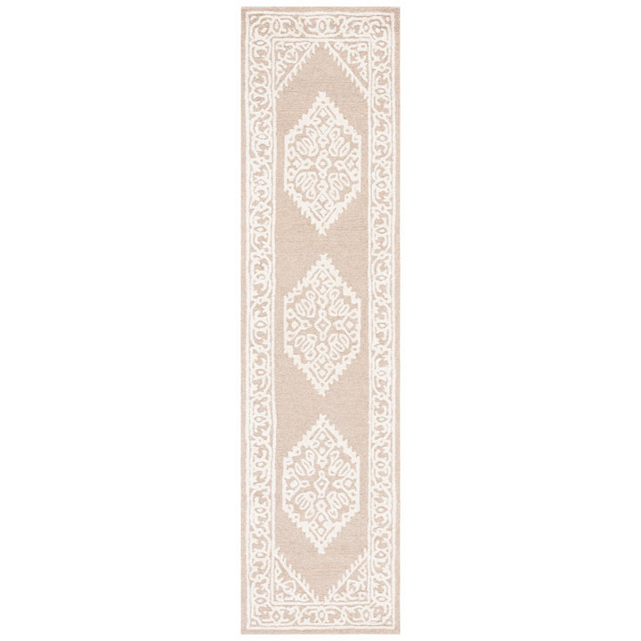 SAFAVIEH Metro MET706T Handmade Ivory / Brown Rug Image 1