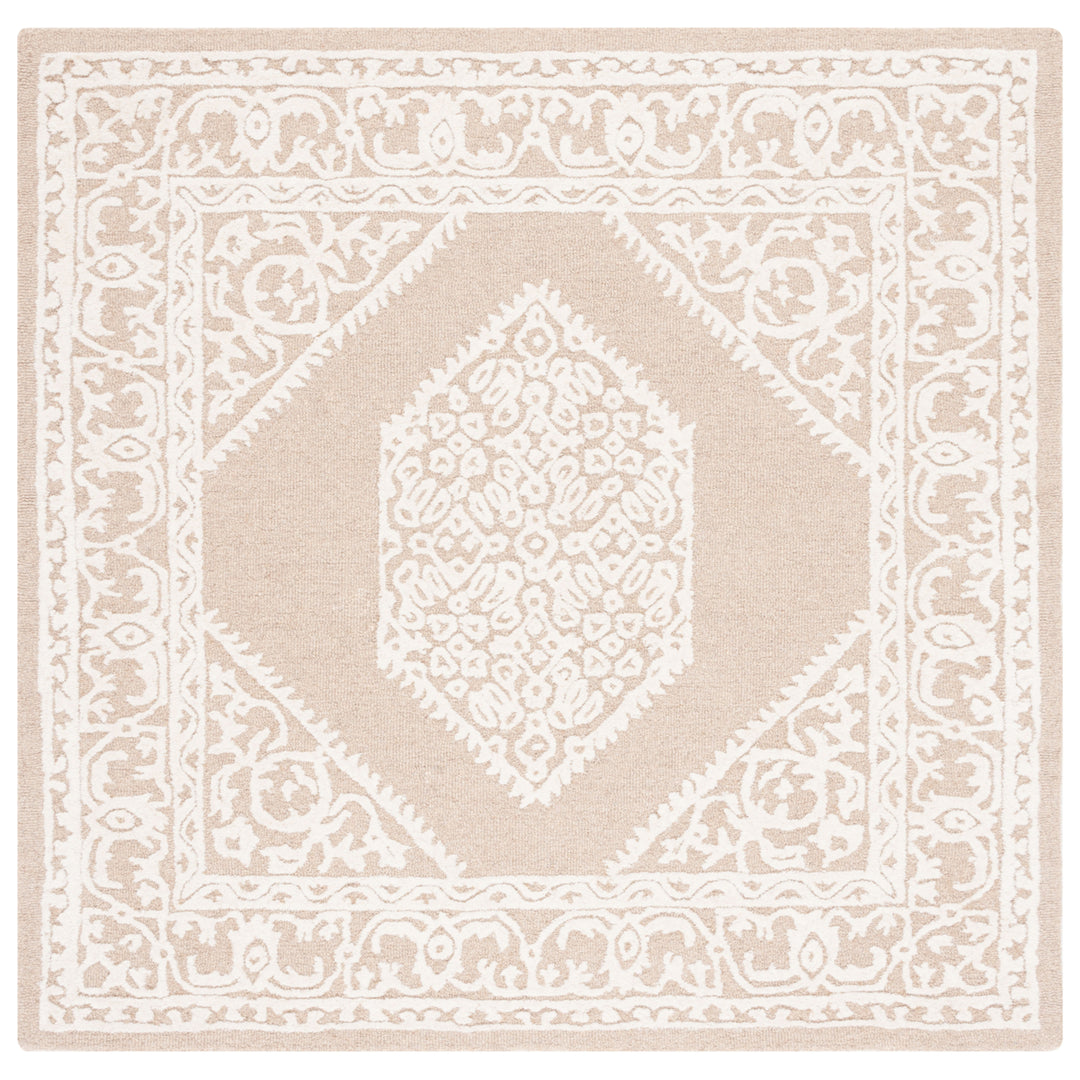 SAFAVIEH Metro MET706T Handmade Ivory / Brown Rug Image 6