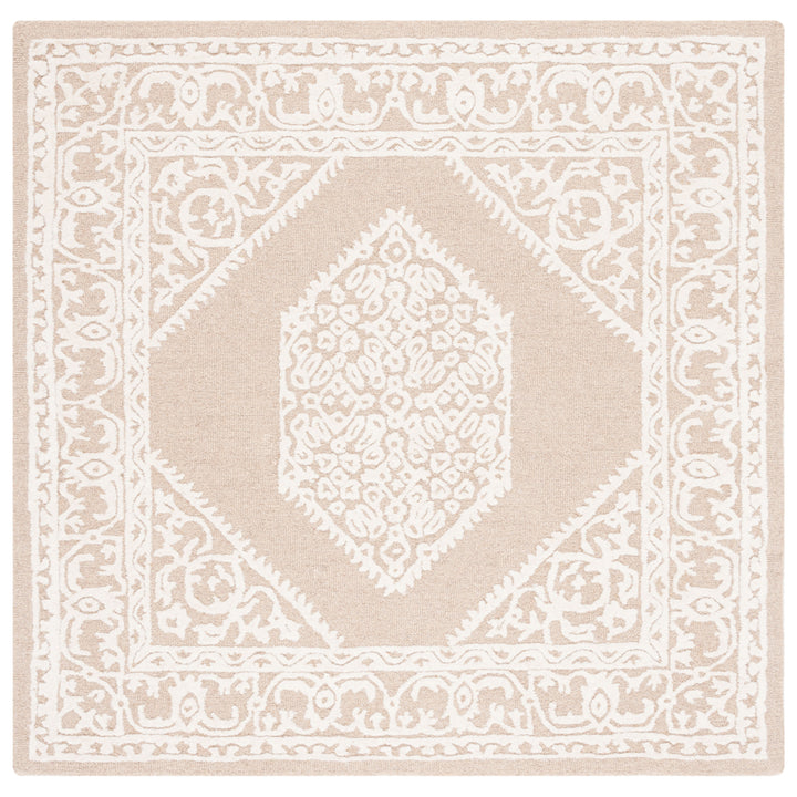 SAFAVIEH Metro MET706T Handmade Ivory / Brown Rug Image 6