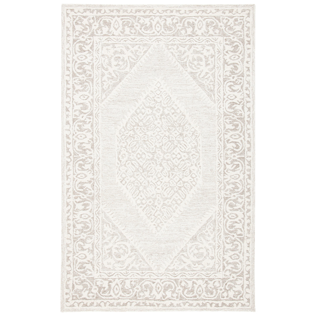 SAFAVIEH Metro MET706F Handmade Ivory / Grey Rug Image 10