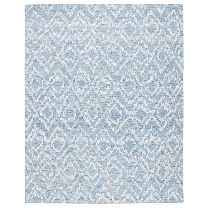 SAFAVIEH Metro MET801M Handmade Natural / Blue Rug Image 1