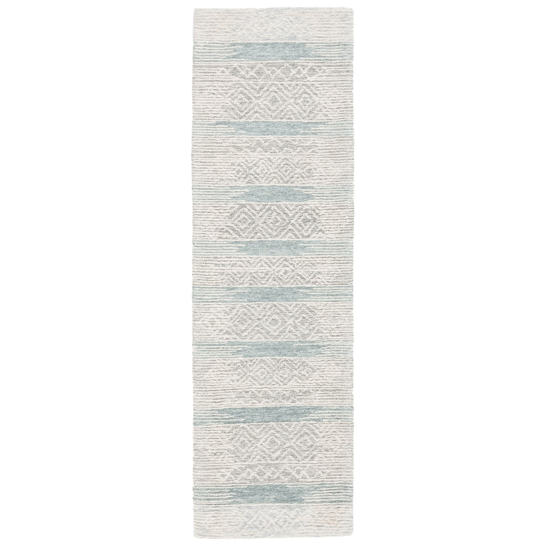 SAFAVIEH Metro MET804F Handmade Natural / Light Grey Rug Image 5