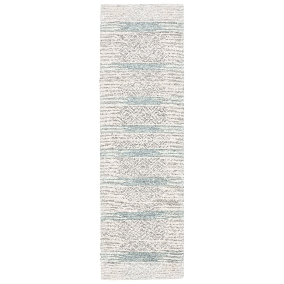 SAFAVIEH Metro MET804F Handmade Natural / Light Grey Rug Image 1