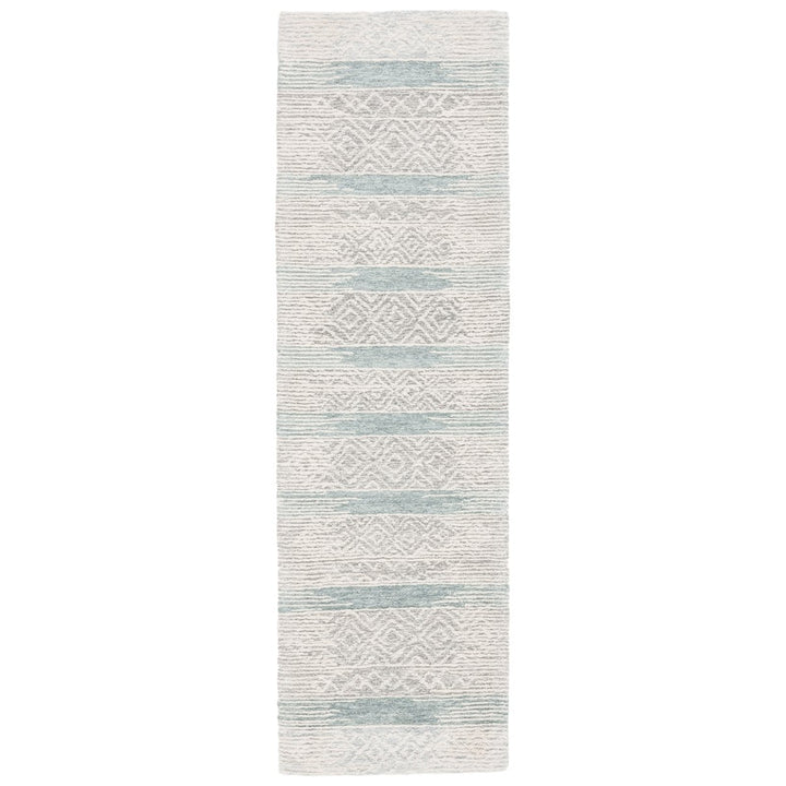 SAFAVIEH Metro MET804F Handmade Natural / Light Grey Rug Image 1