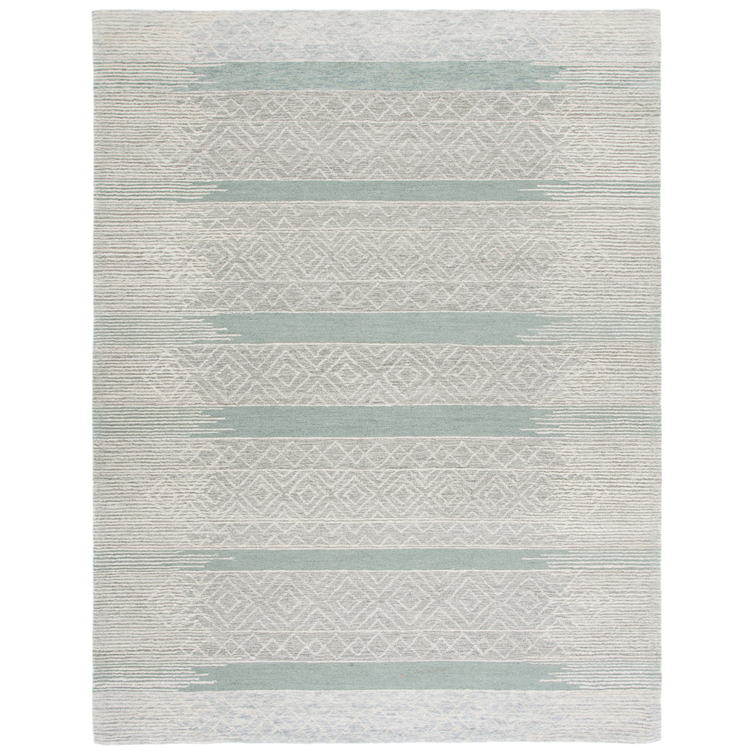 SAFAVIEH Metro MET804F Handmade Natural / Light Grey Rug Image 11