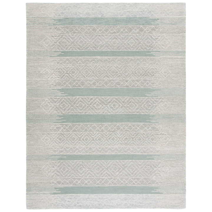 SAFAVIEH Metro MET804F Handmade Natural / Light Grey Rug Image 11