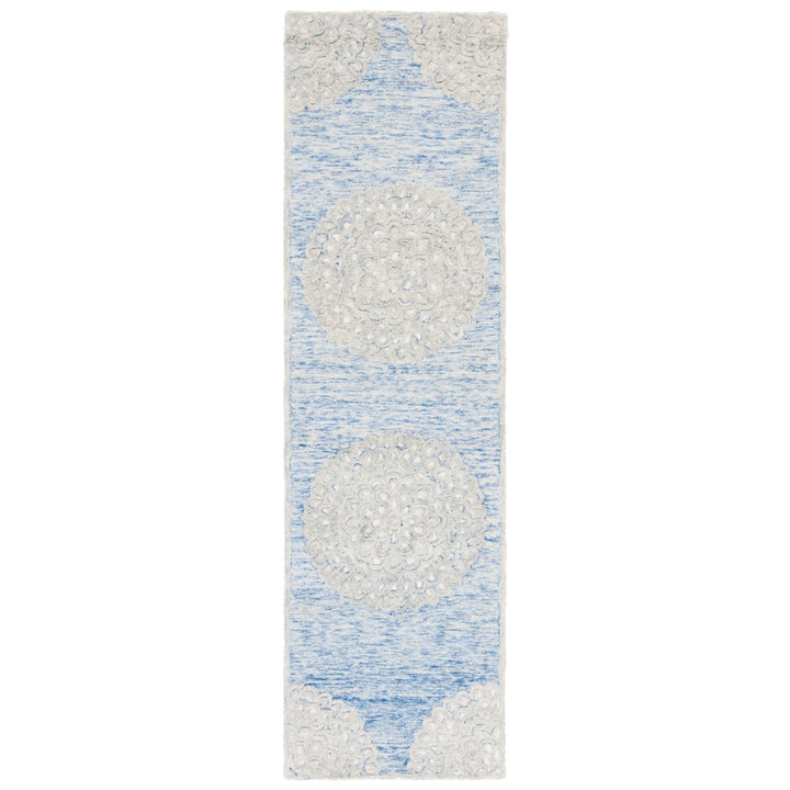 SAFAVIEH Metro MET901M Handmade Blue / Ivory Rug Image 1