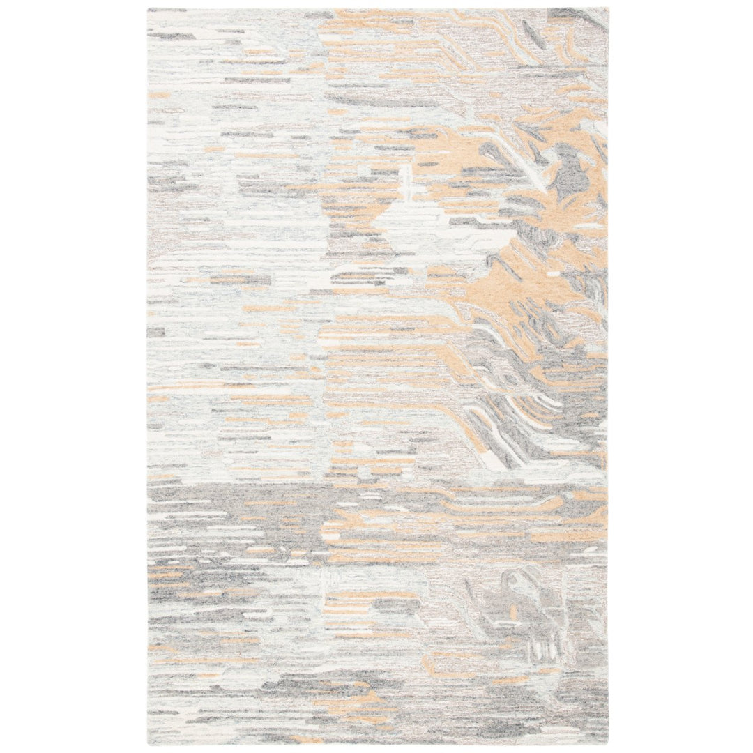 SAFAVIEH Metro MET902D Handmade Natural / Gold Rug Image 1