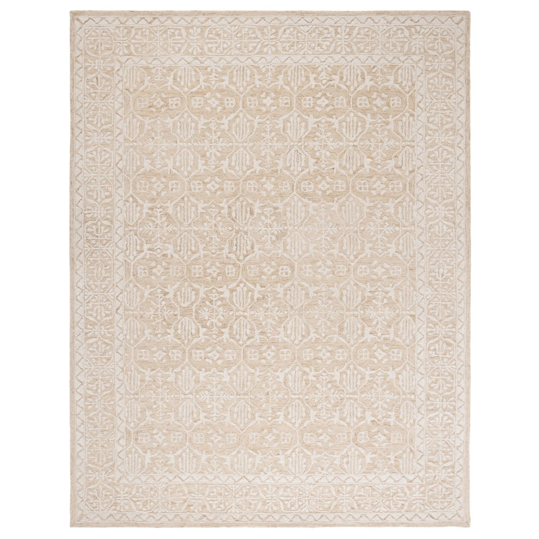 SAFAVIEH Metro MET903D Handmade Gold / Ivory Rug Image 1