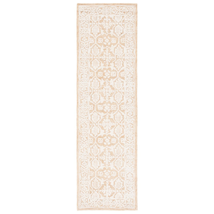 SAFAVIEH Metro MET903D Handmade Gold / Ivory Rug Image 5