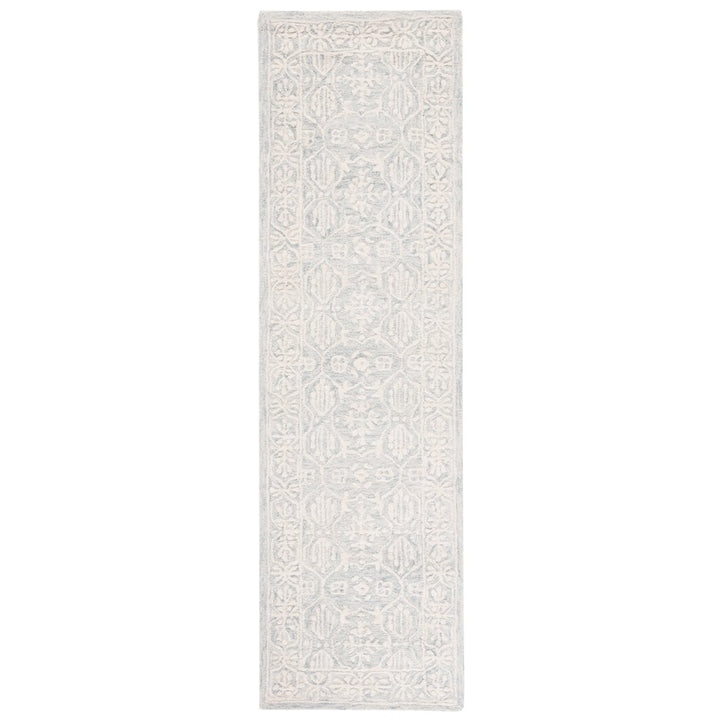 SAFAVIEH Metro MET903G Handmade Light Grey / Ivory Rug Image 1