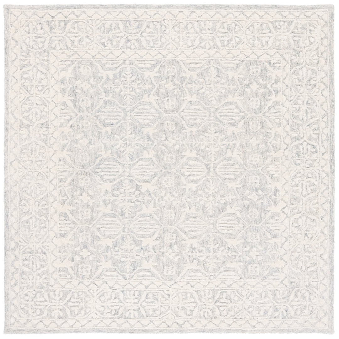 SAFAVIEH Metro MET903G Handmade Light Grey / Ivory Rug Image 1