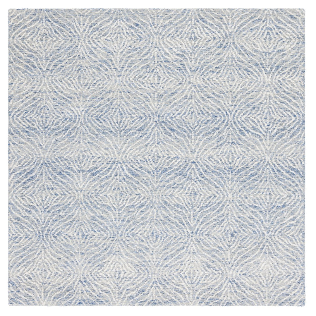 SAFAVIEH Metro MET904M Handmade Blue / Ivory Rug Image 1