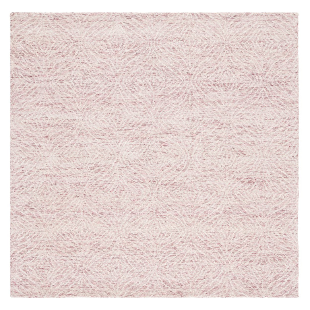 SAFAVIEH Metro MET904U Handmade Dark Pink / Ivory Rug Image 1