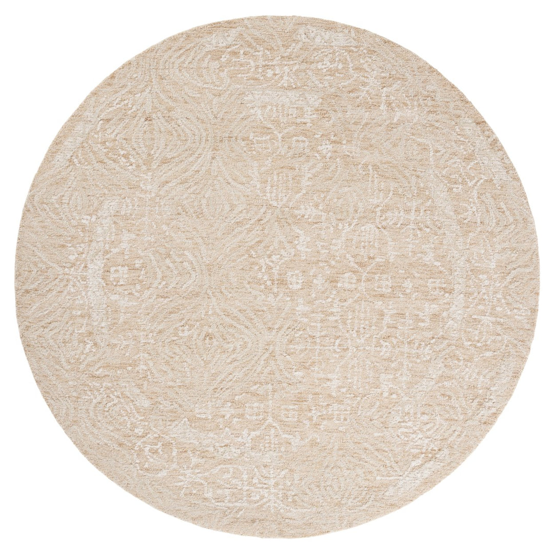 SAFAVIEH Metro MET905D Handmade Gold / Ivory Rug Image 1