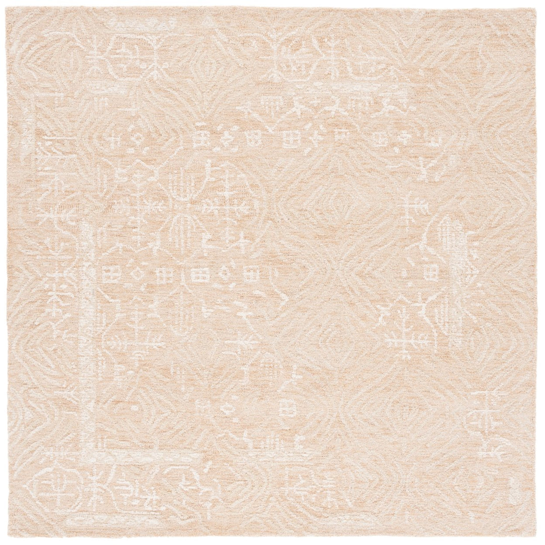 SAFAVIEH Metro MET905D Handmade Gold / Ivory Rug Image 1