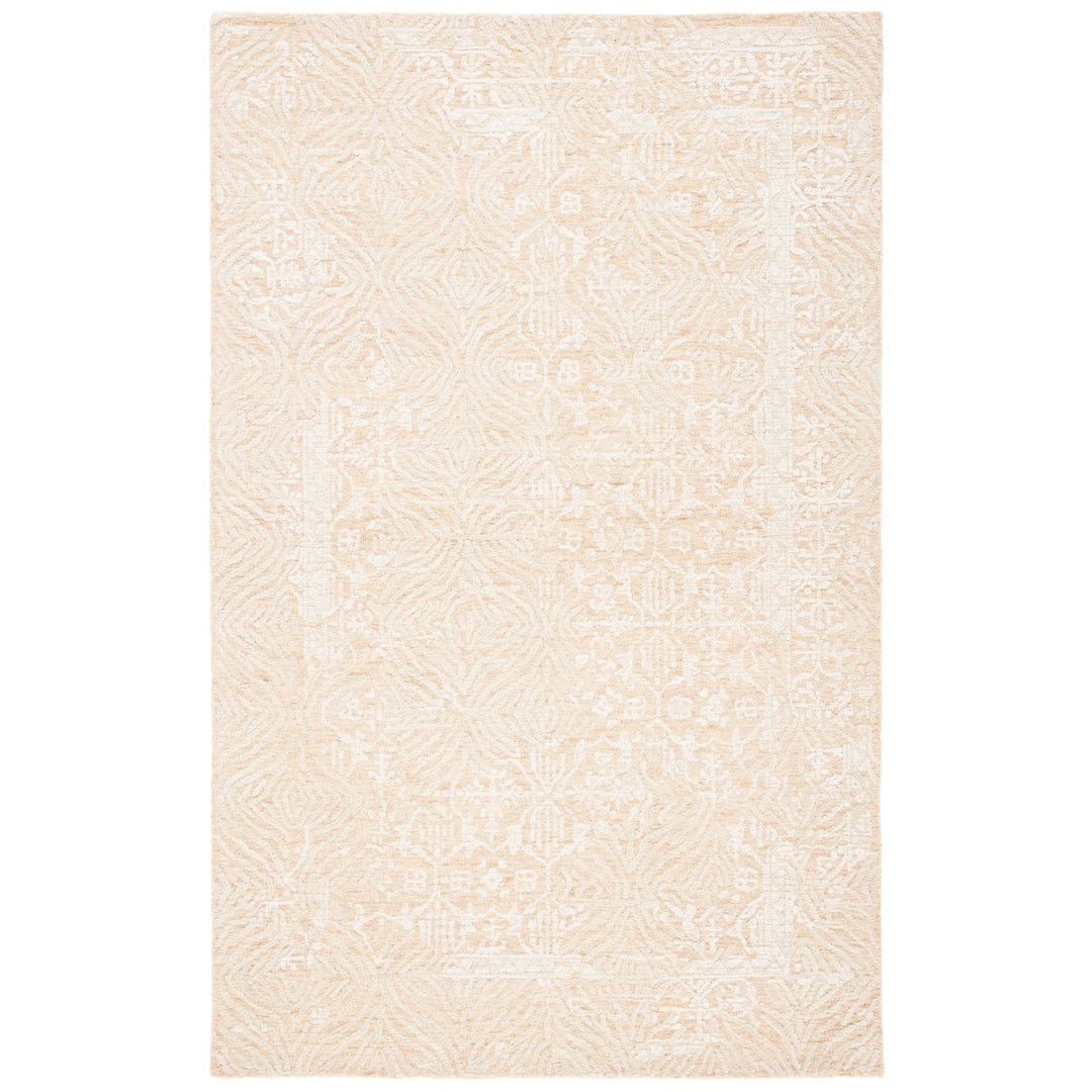 SAFAVIEH Metro MET905D Handmade Gold / Ivory Rug Image 1