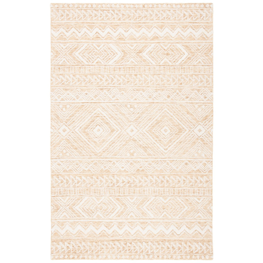 SAFAVIEH Metro MET906D Handmade Gold / Ivory Rug Image 1