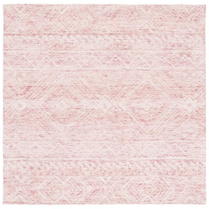 SAFAVIEH Metro MET906U Handmade Dark Pink / Ivory Rug Image 6